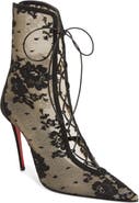 Christian Louboutin Lace Bootie