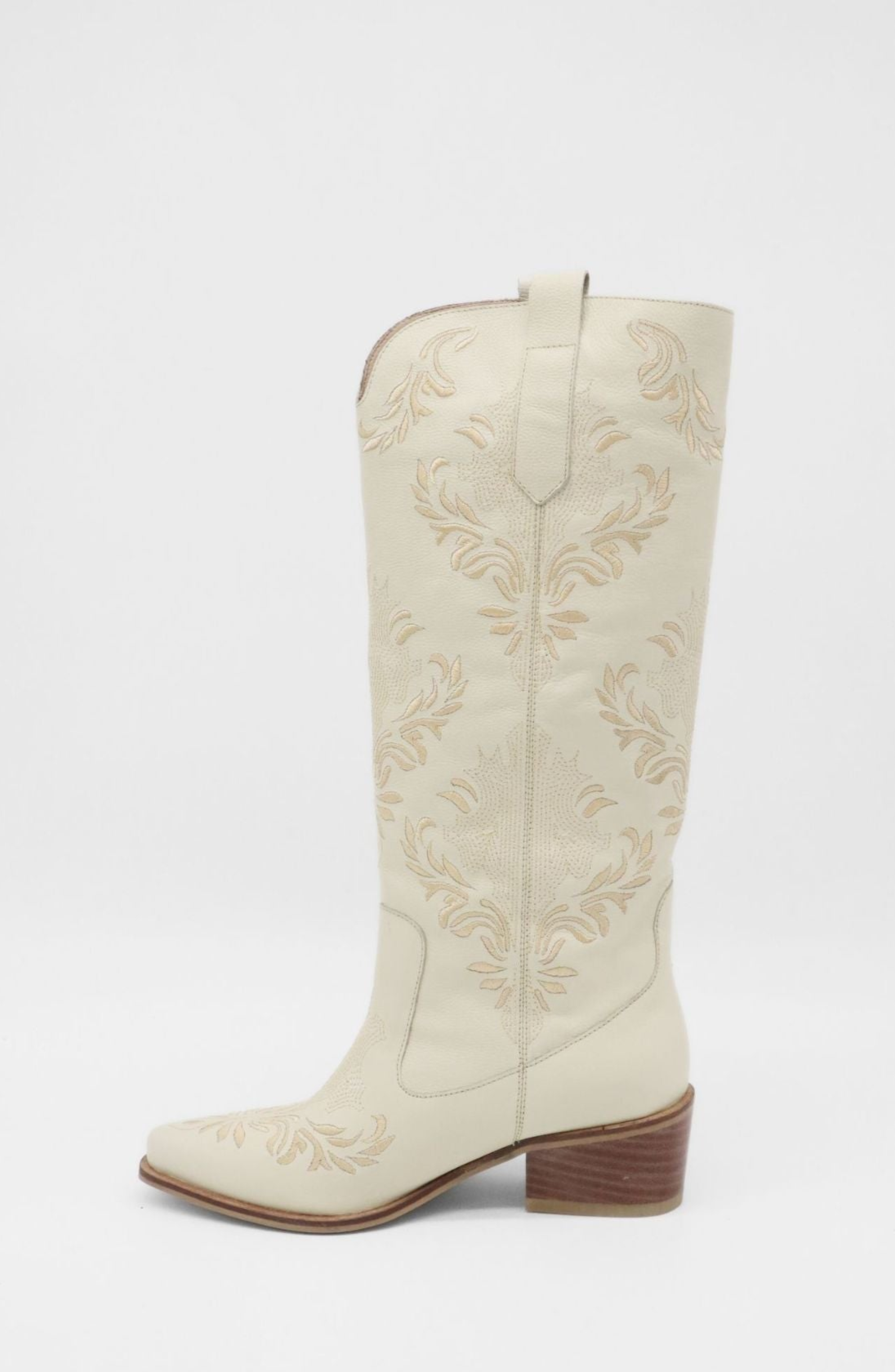 Jolene Western Cowboy Boots, Alternate, color, Off White