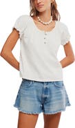 Free People Issa Puff Sleeve Top