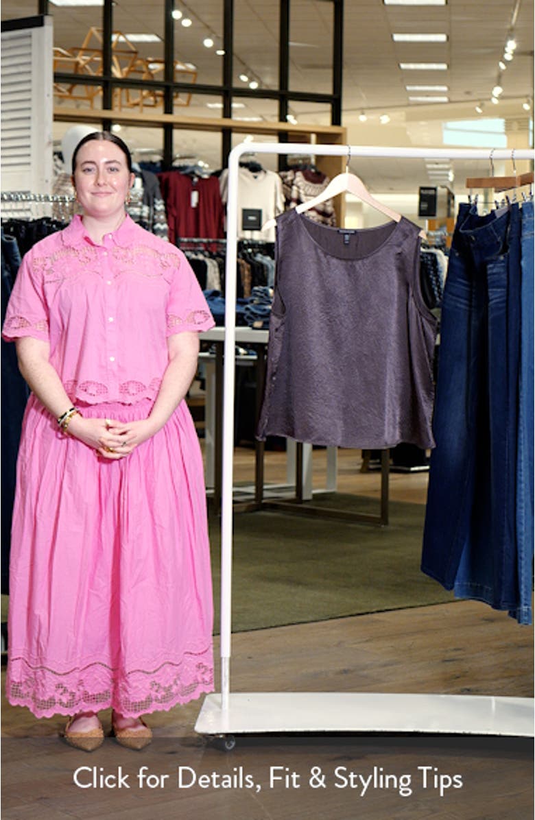 Crinkle Satin Shell, sales video thumbnail