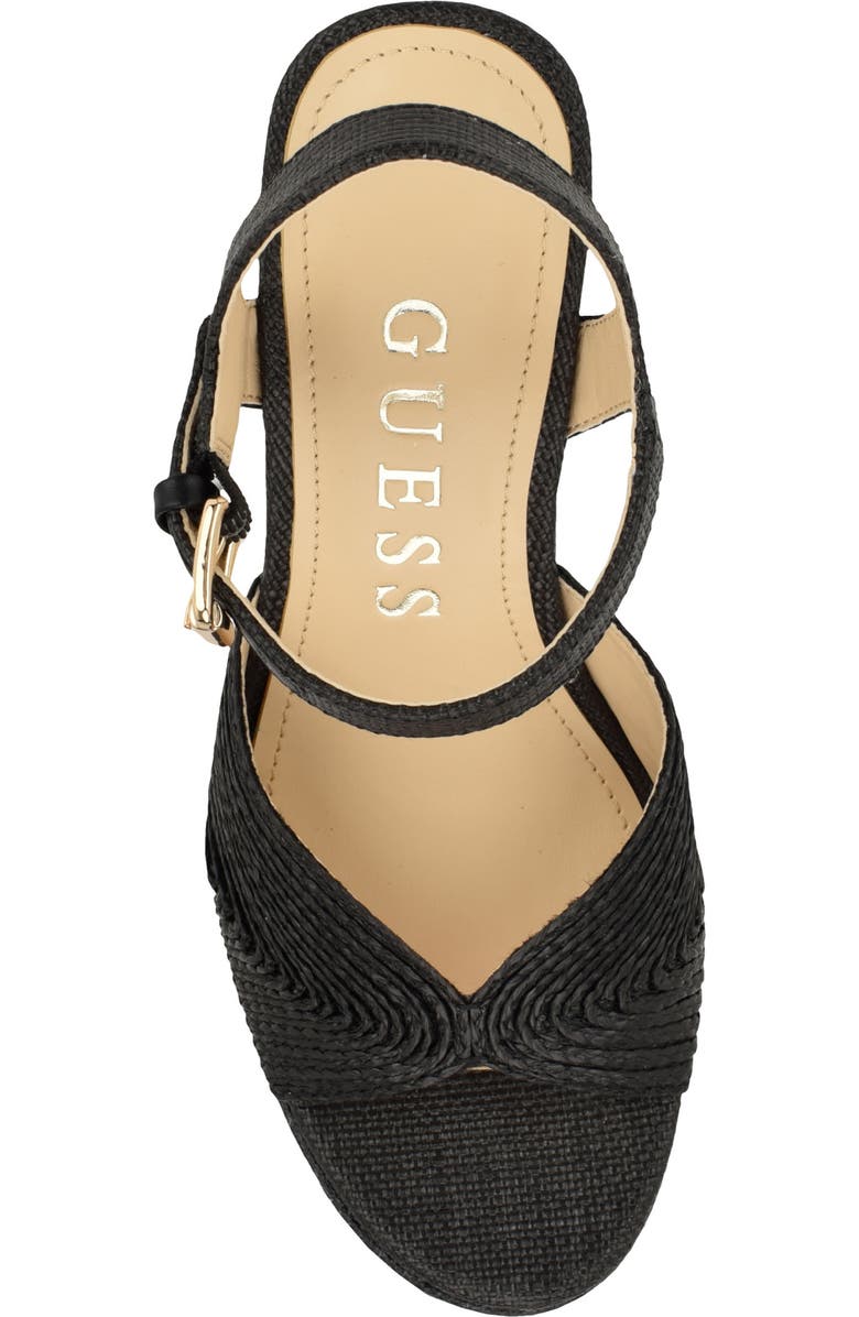 GUESS Saylin Ankle Strap Platform Sandal, Alternate, color,