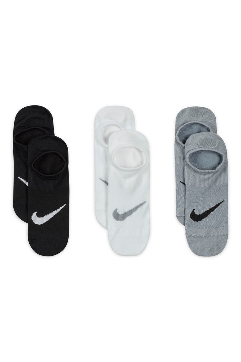Everyday Plus Assorted 3-Pack No-Show Socks, Alternate, color, 927 MLTCLR