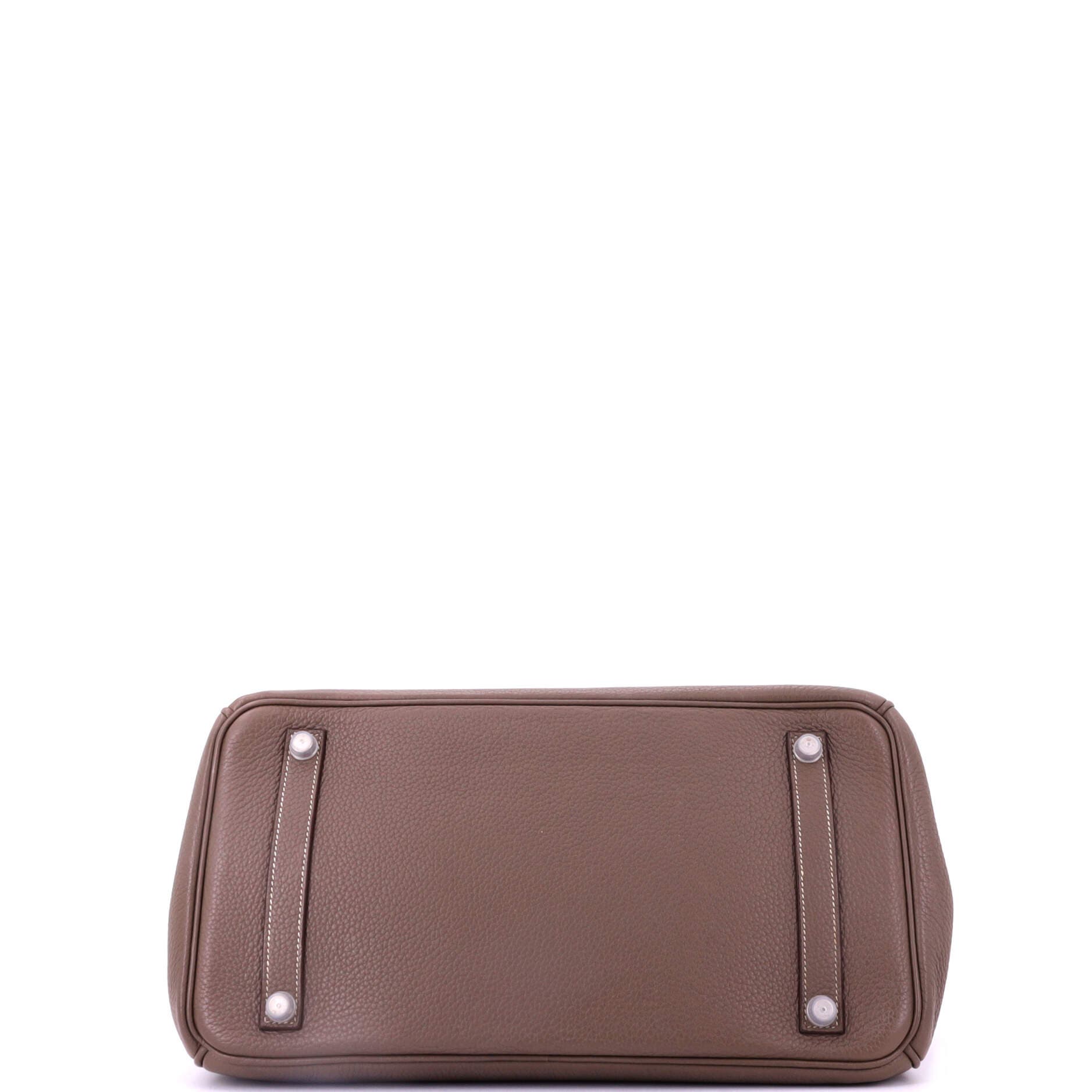 Pre-Owned Hermes Birkin Handbag Grey Togo with Palladium Hardware 35, Alternate, color, 