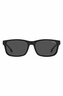 Carrera Eyewear 57mm Rectangular Sunglasses