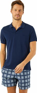 Vilebrequin Men's Solid Cotton Polo