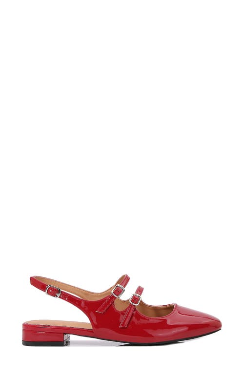 Shop Berness Rosalie Mary Jane Pump In Red