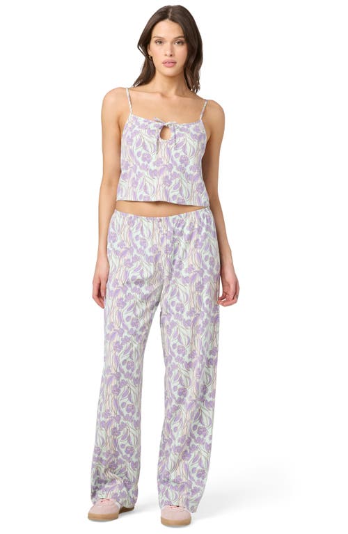 Florence By Mills Relaxed Fit Pajama Pants In Ambro Fan Floral