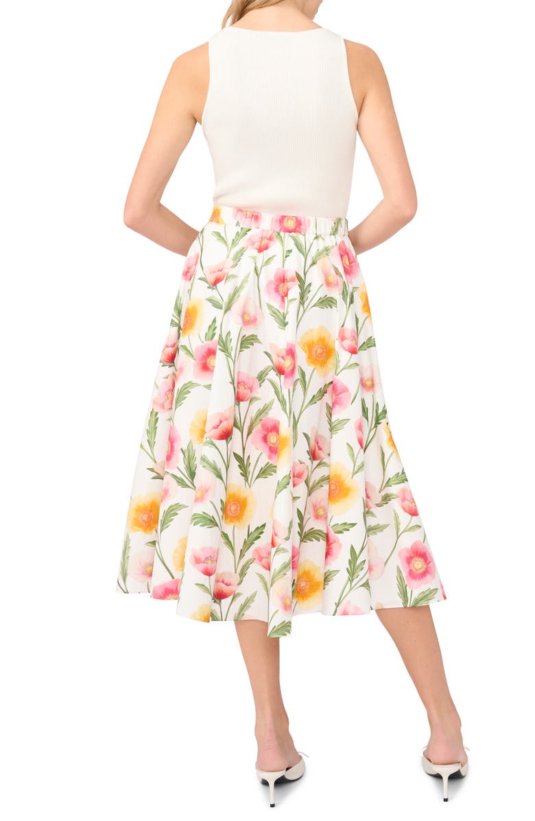 Ted Baker Ida Floral Cotton Skirt, Alternate, color,