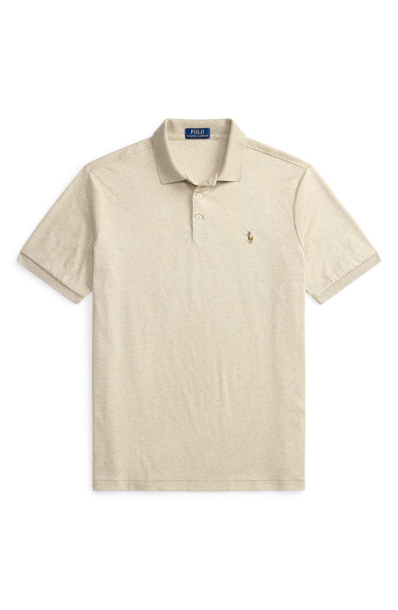 Polo Ralph Lauren Classic Fit Polo, Alternate, color, Expedition Dune Heather