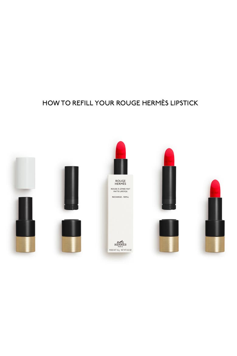 Rouge Hermès - Matte Lipstick Refill, Alternate, color, 11 BEIGE NATUREL