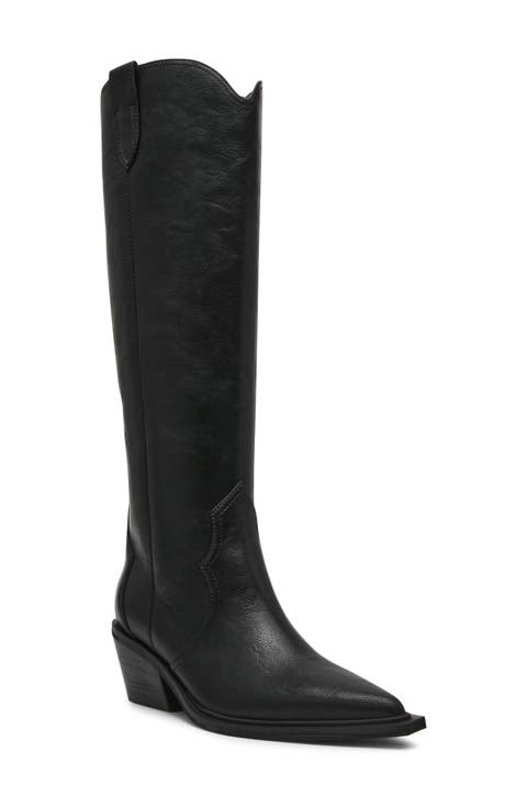 Greva Knee High Western Boot
