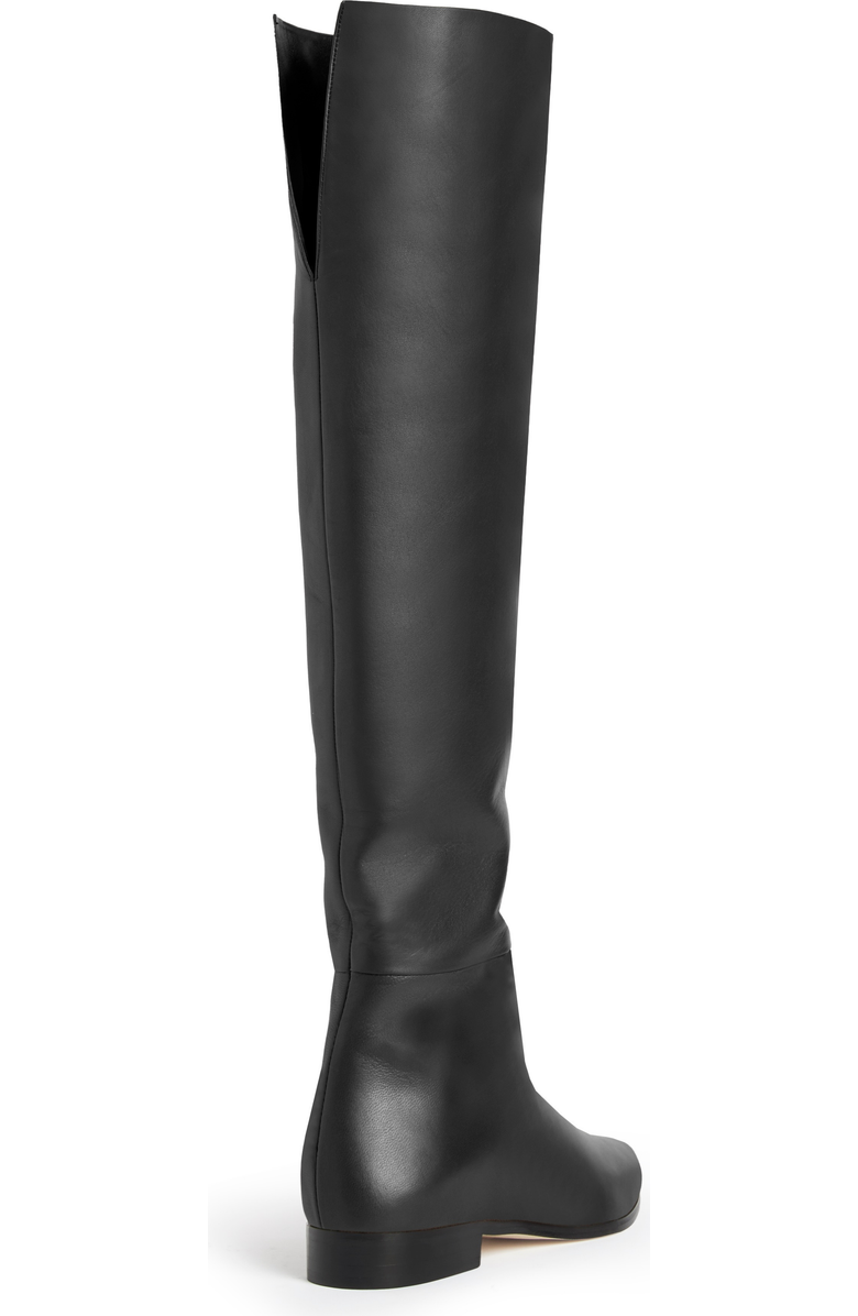 Neil J. Rodgers Bella Over The Knee Boot, Alternate, color, Black Nappa