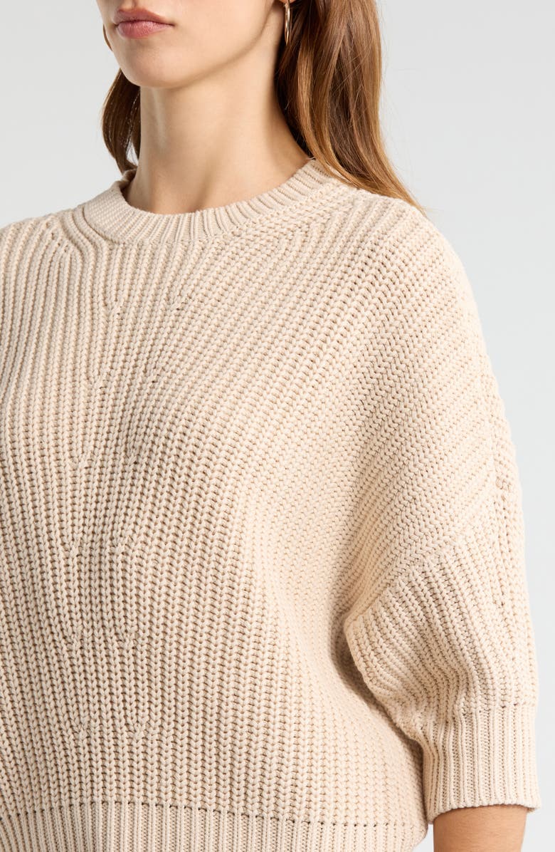 Vince Camuto Crewneck Sweater, Alternate, color, Dusty Birch