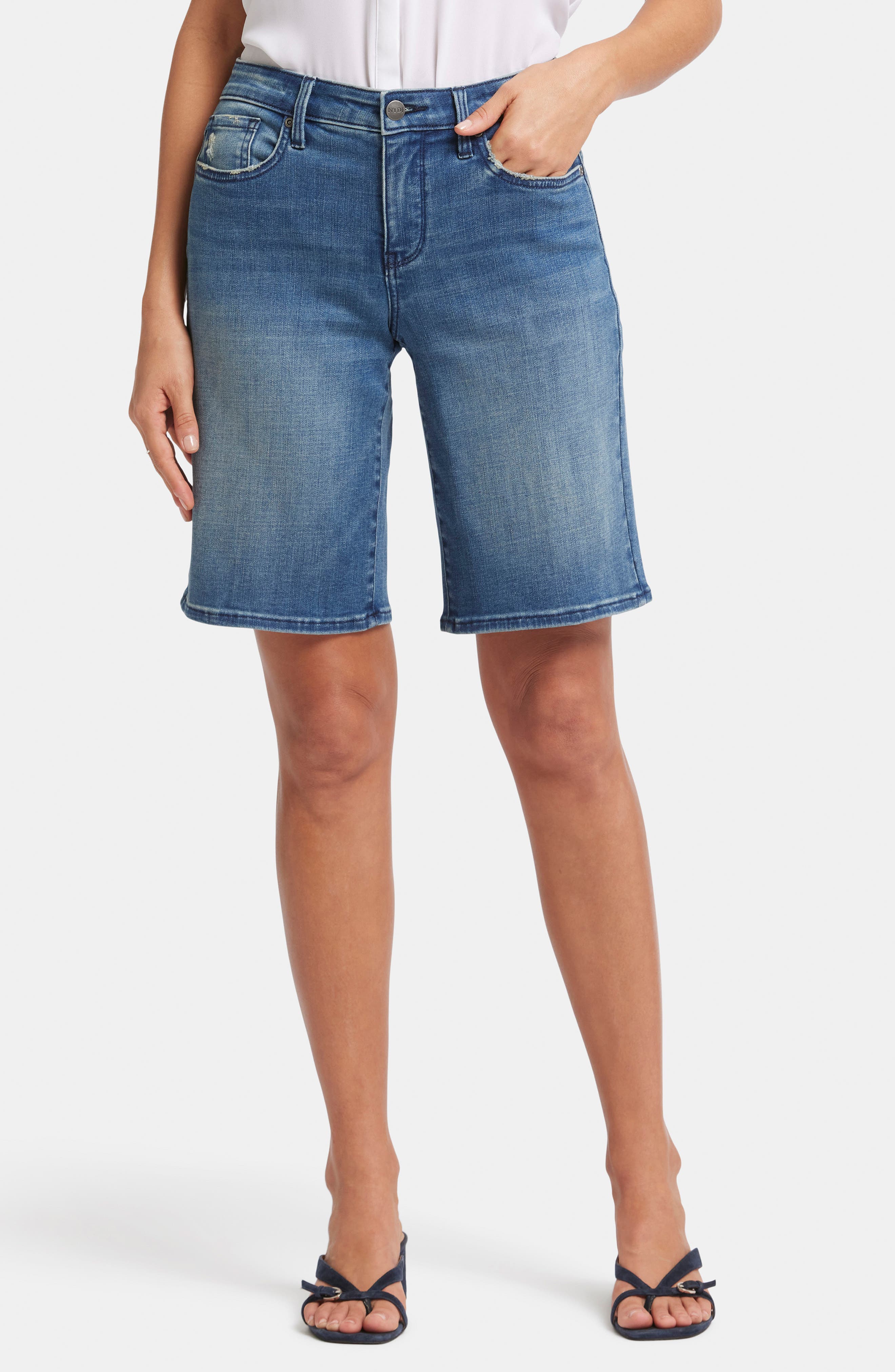 Lilly Boyfriend Denim Shorts