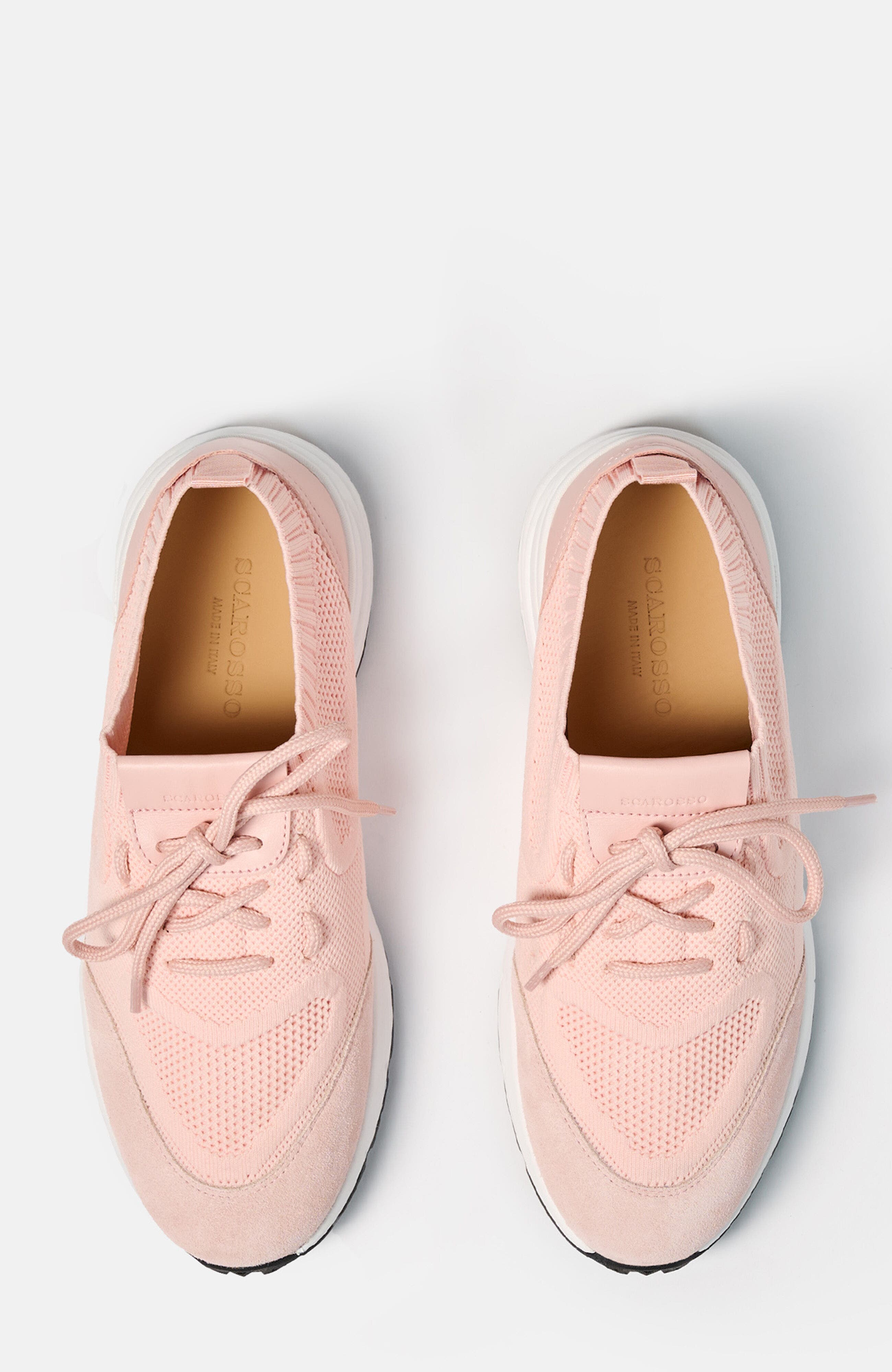 SCAROSSO Robin Sneakers, Alternate, color, Pink - Knit