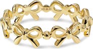 DEVATA Bow Ring in 14K Gold, 5mm