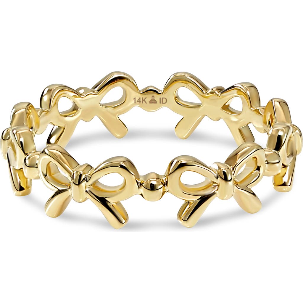 Devata Bow Ring In Gold