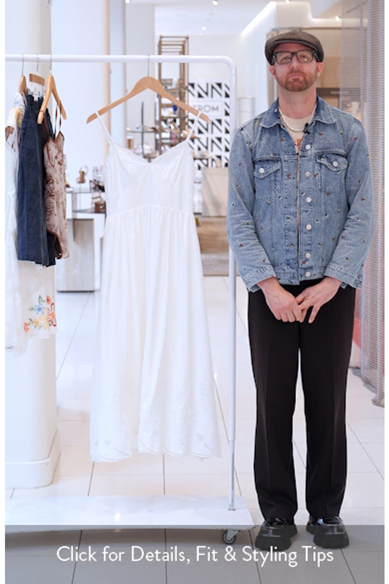 Kaidi Ramie Blend Midi Sundress video