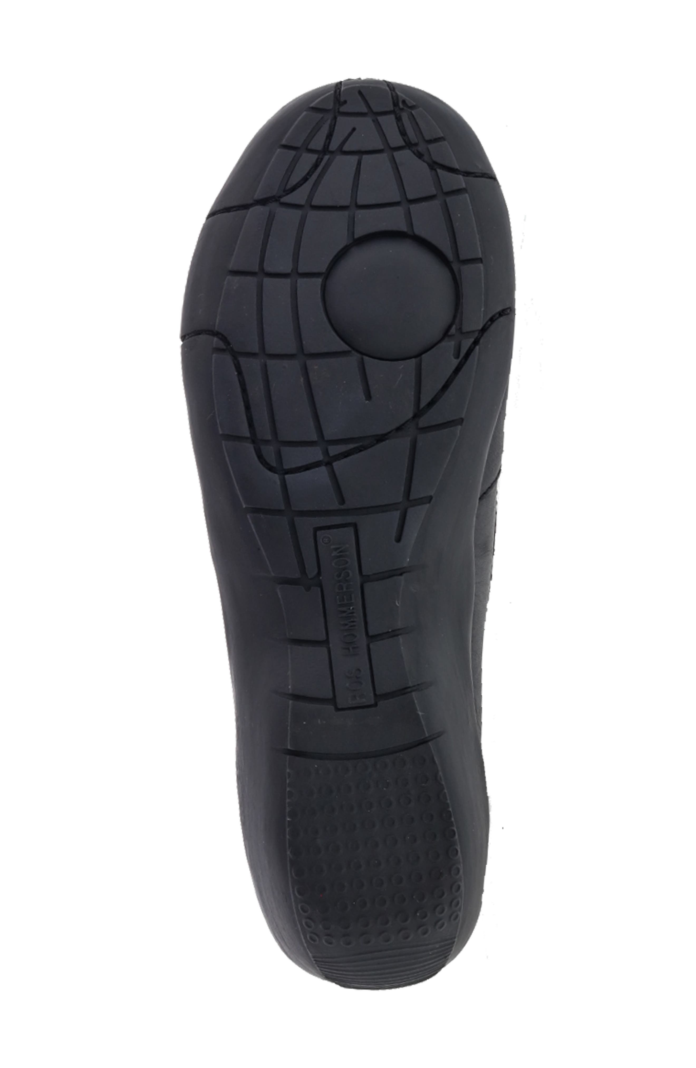 Ros Hommerson Cameo Flat, Alternate, color, Black Leather