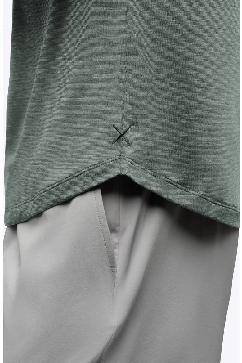 Crossover Polo, Alternate, color, SAGE