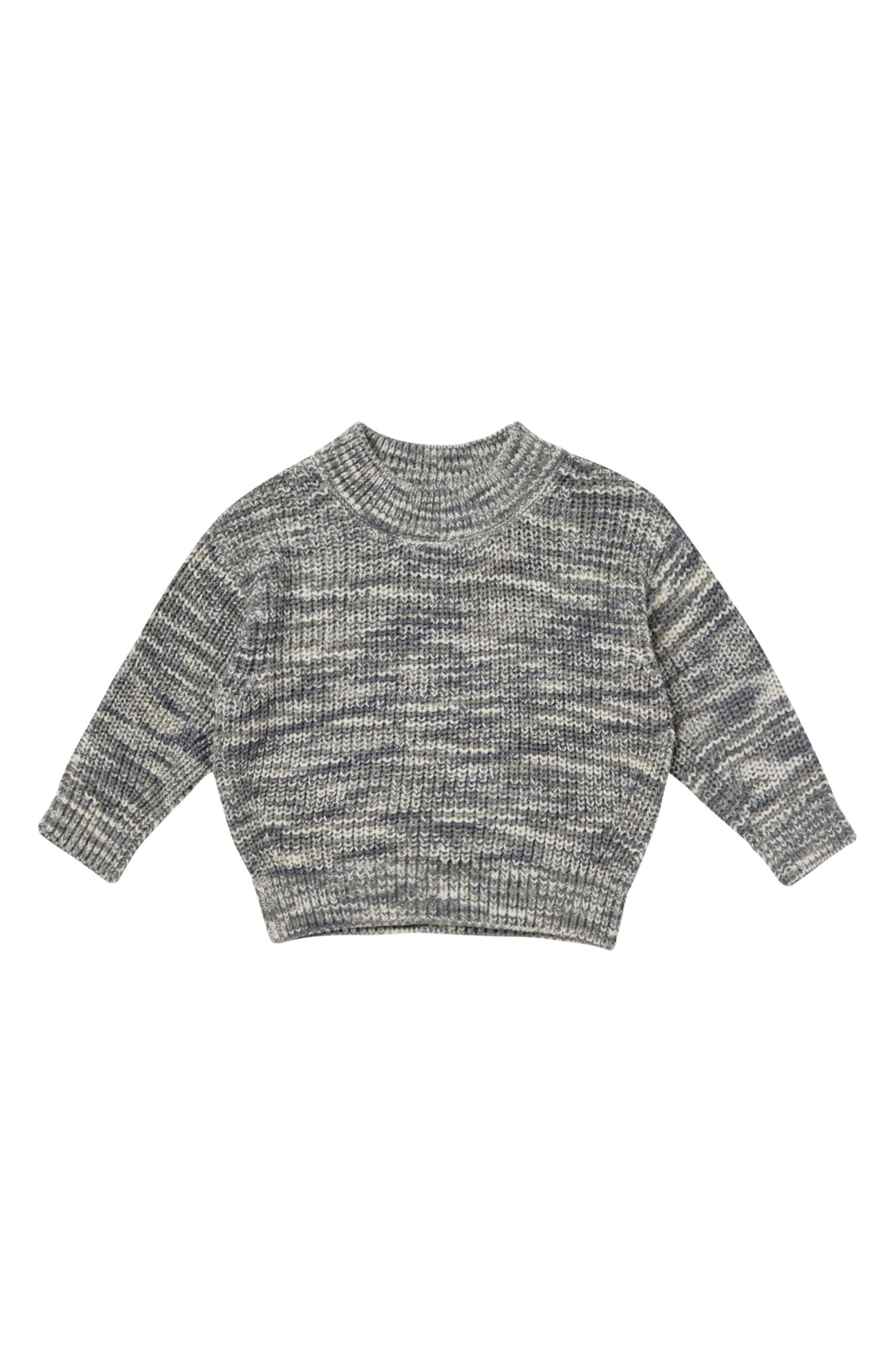 Rylee + Cru Kids' Relaxed Heathered Pullover Sweater (Men) | Nordstromrack