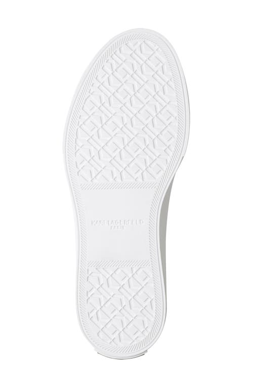 Karl Lagerfeld Paris Gilianne Mesh Platform Sneaker In Multi