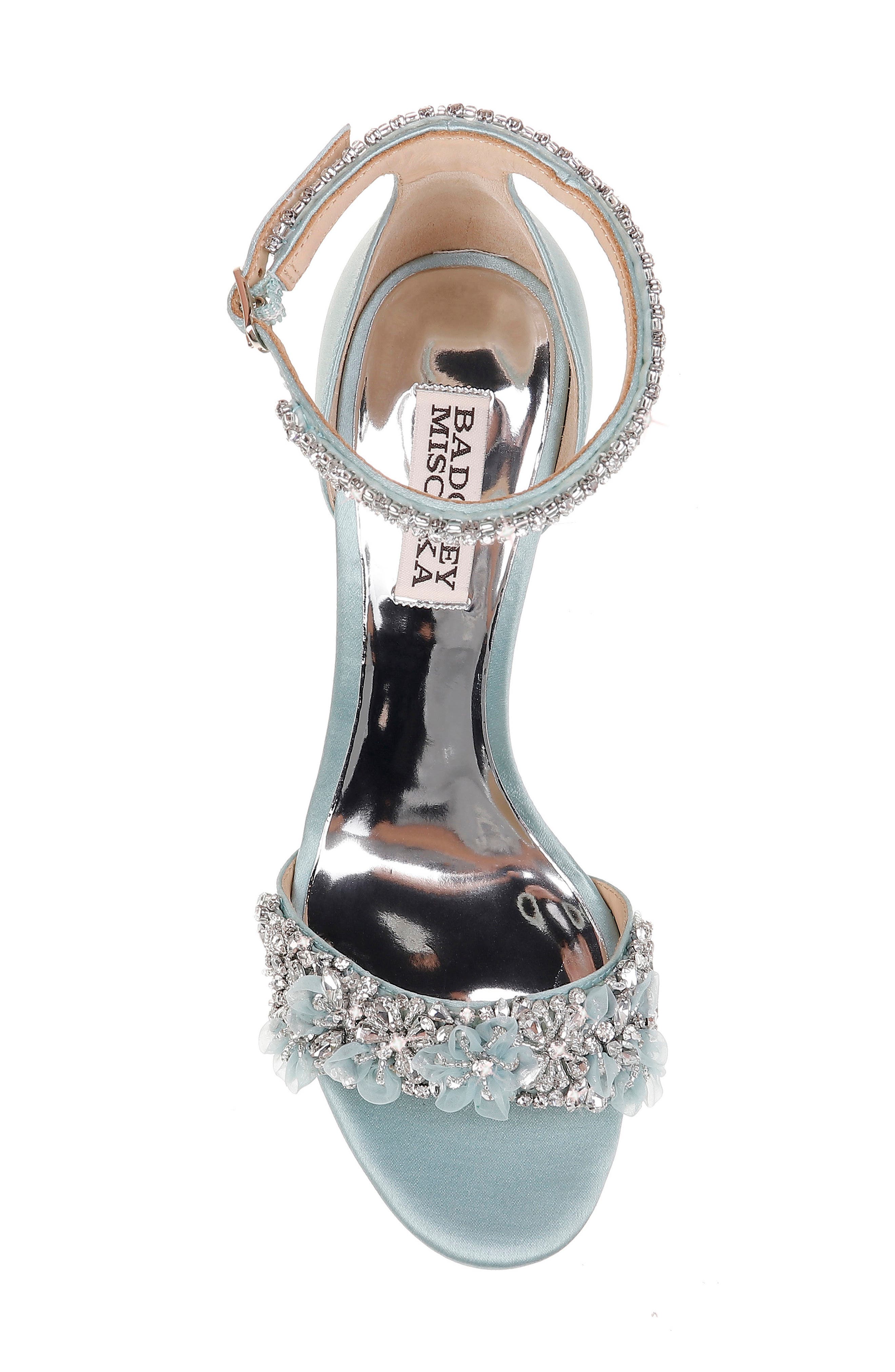 Badgley Mischka Collection Finesse Ankle Strap Sandal, Alternate, color, 