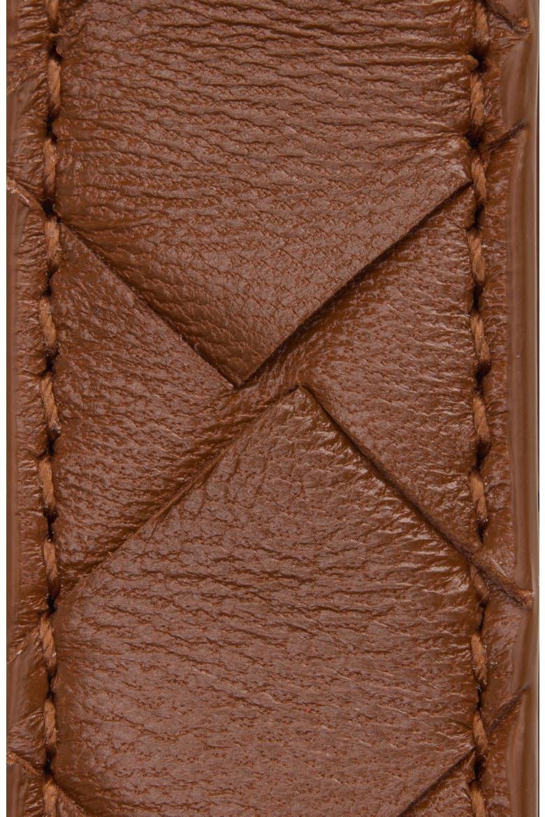 Intrecciato Belt, Alternate, color, 2387 TANNIN-MUSE BRASS