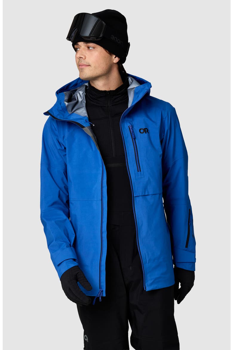 Hemispheres Team Gore-Tex® Waterproof Jacket, Alternate, color, AZURITE