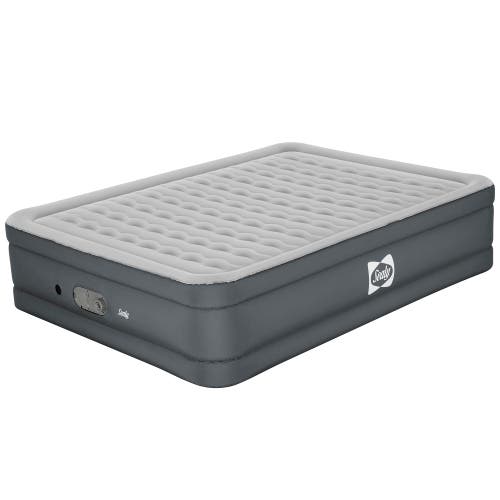 Sealy Alwayzaire Tough Guard 18" Queen Airbed In Gray