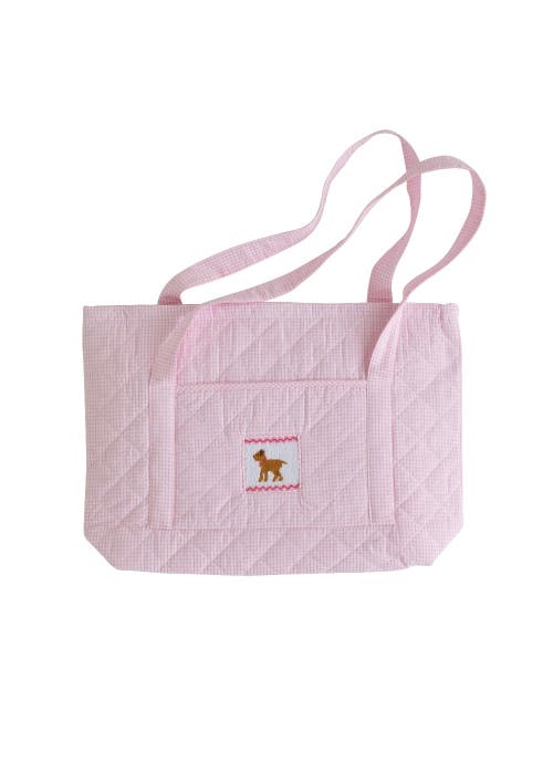 Little English Quilted Tote Bag in Girl Lab at Nordstrom