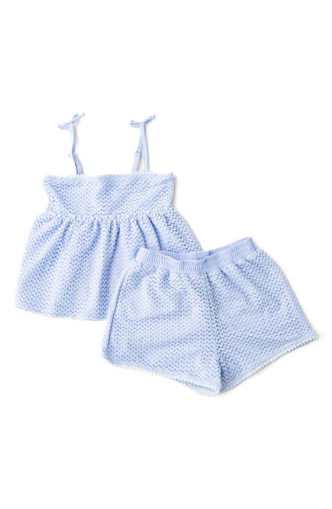 Kids' Open Knit Two-Piece Swimsuit