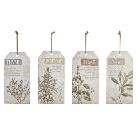 8" x 16" Herb Wall Plaque Easter Decoration A/4