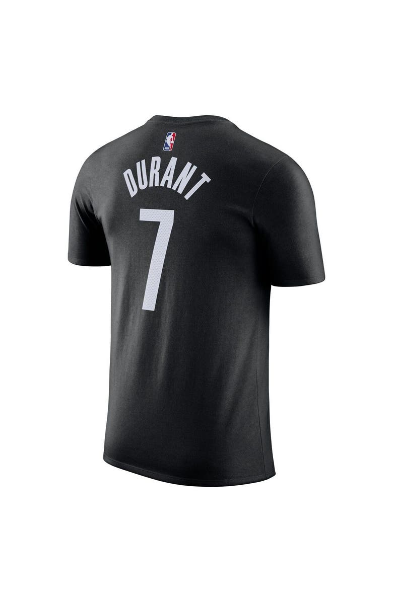 Nike Men's Nike Kevin Durant Black Brooklyn Nets Icon 2022/23 Name & Number T-Shirt, Alternate, color, 