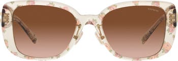 54mm Gradient Square Sunglasses