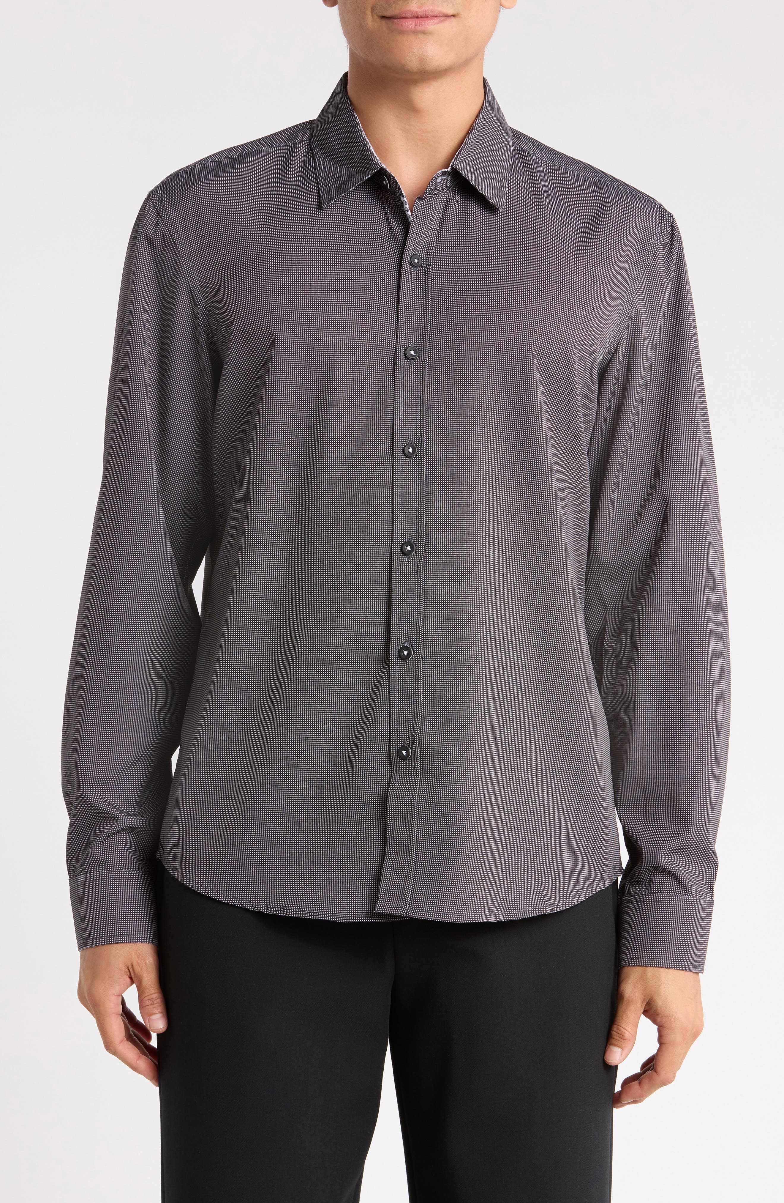 Performance Stretch Button-Up Shirt
