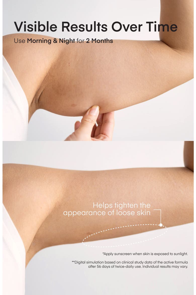 Sculpt + Tone Arm Lifting Cream, Alternate, color, Orange, White