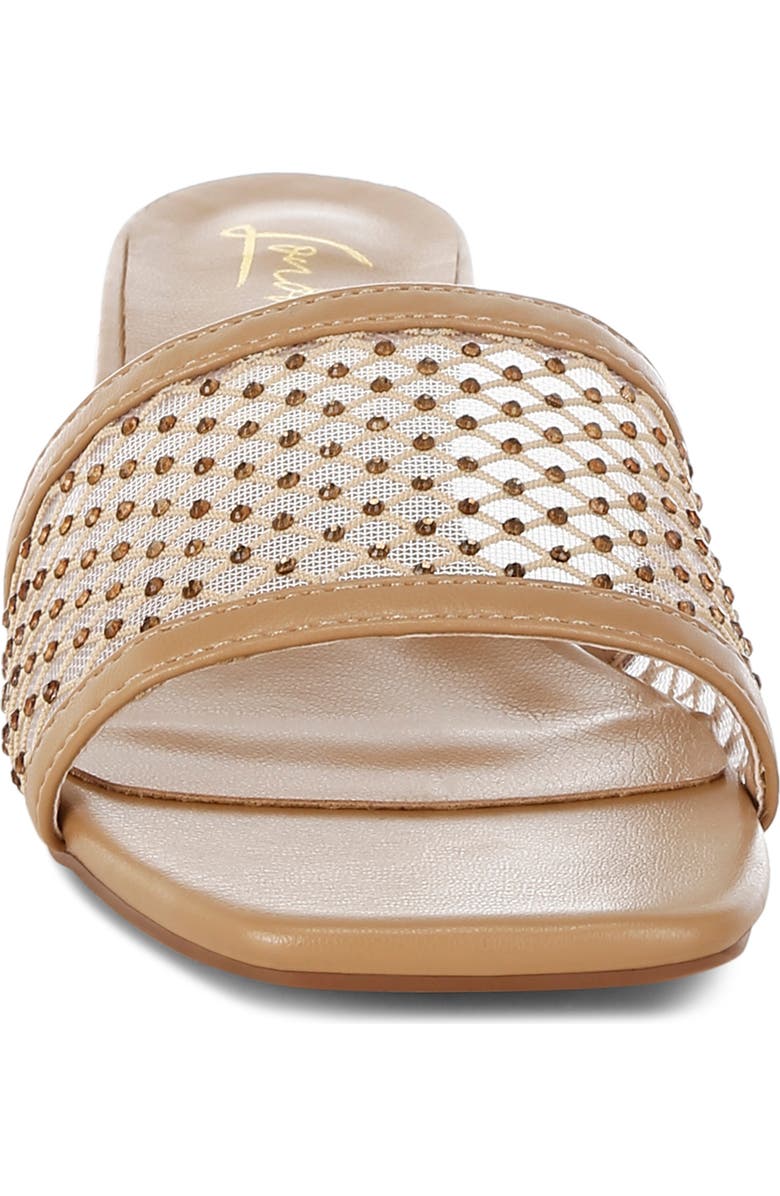 LONDON RAG Kenzia Rhinestone Studded Sandal, Alternate, color,