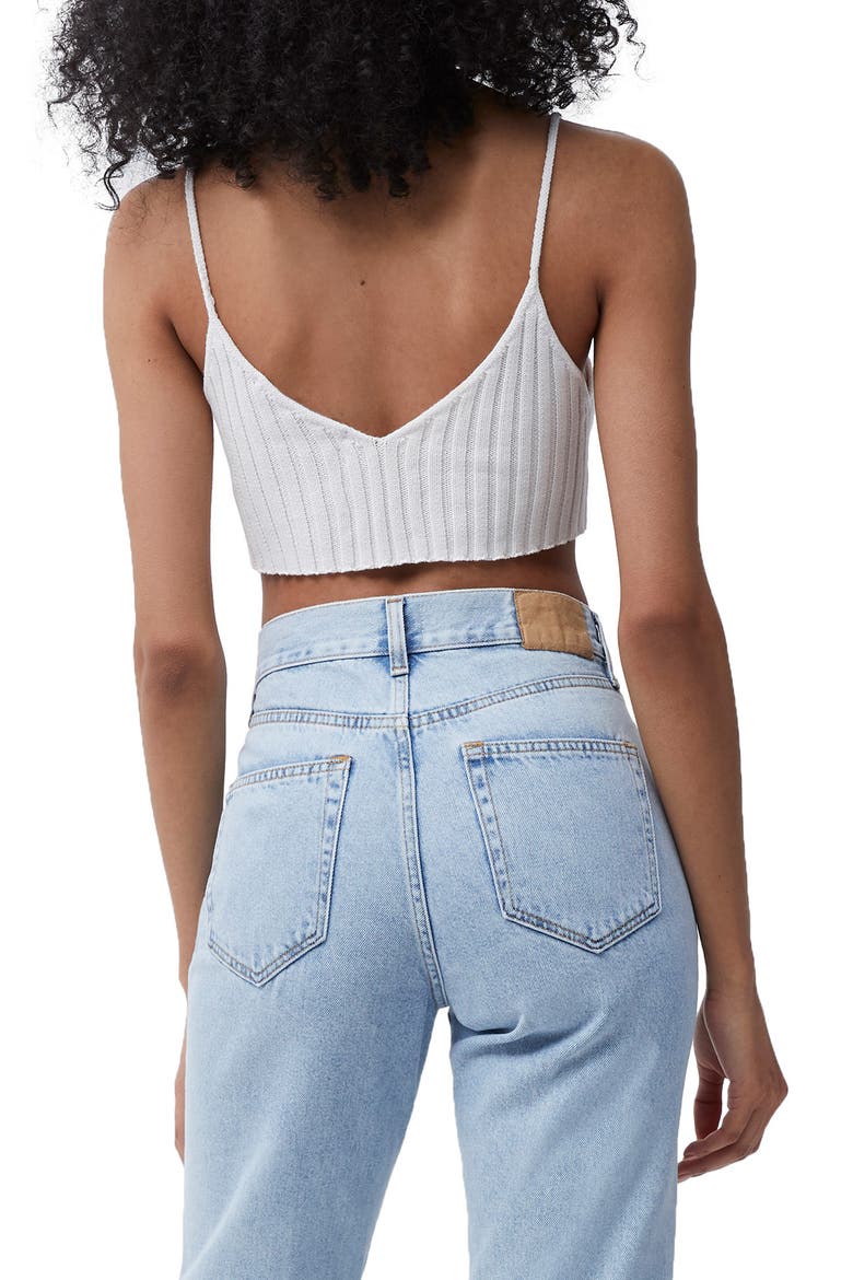 Keira Mozart Crop Top, Alternate, color, SUMMER WHITE