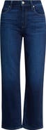 PAIGE Mason Mid Rise Ankle Straight Leg Jeans