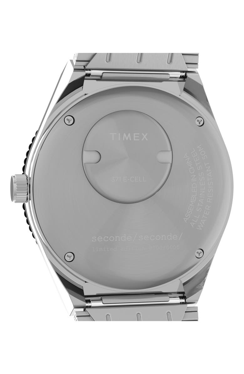 Timex<sup>®</sup> Q Timex Bracelet Watch, 38mm, Alternate, color, Silver