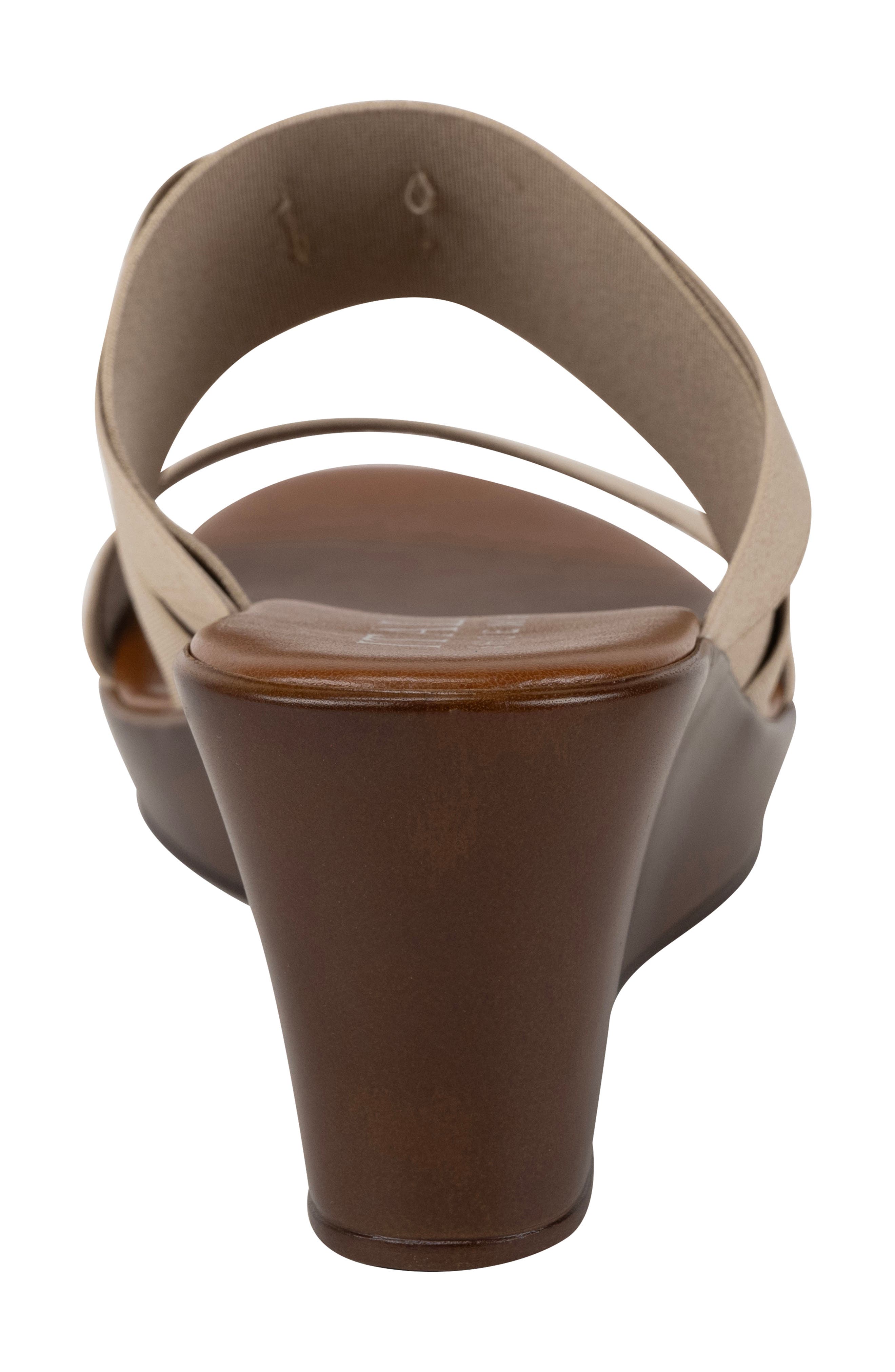 Clous Wedge Sandal, Alternate, color, TAUPE
