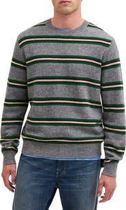 Madewell Frances Stripe Crewneck Sweater
