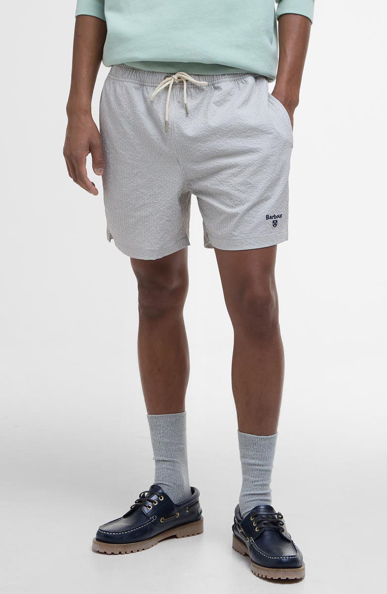 Barbour Somerset Swim Trunks, Main, color, Washed Stone Beige