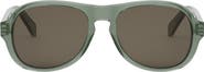 CELINE Bold 3 Dots 56mm Pilot Sunglasses