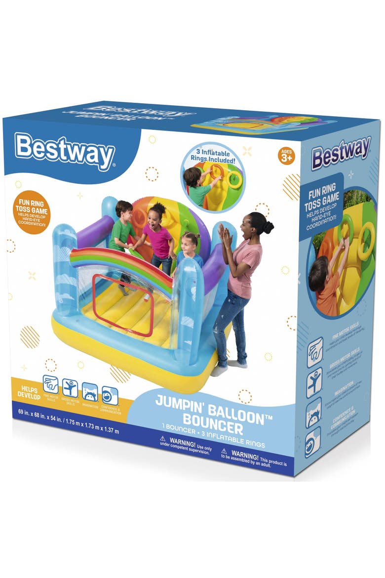 Jumpin' Balloon Bouncer, Alternate, color, Multicolored