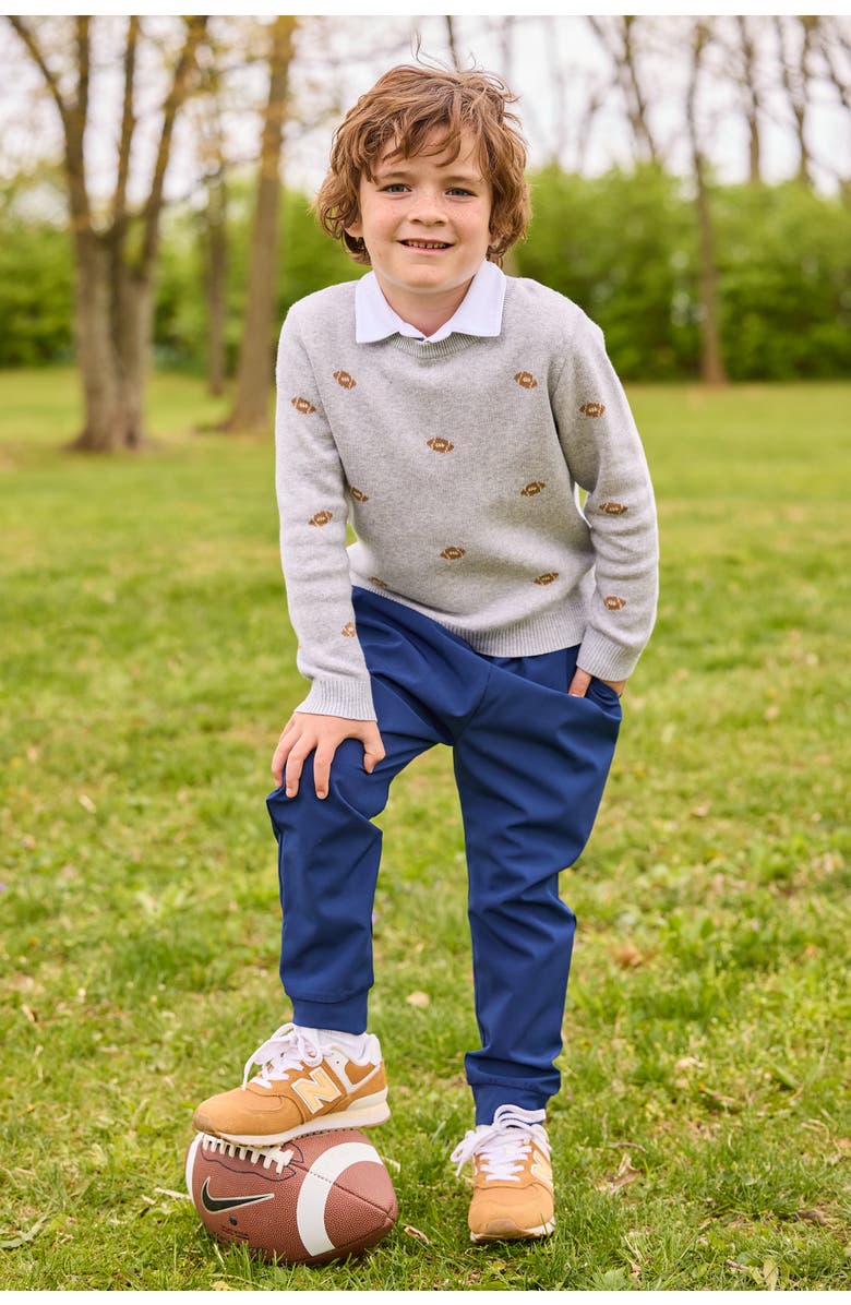 Little English Kids' Intarsia Sweater, Alternate, color, Multi Football