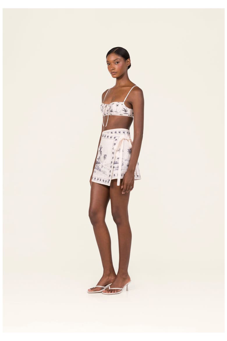 Libertad Arena  Bikini Top, Alternate, color, Ivory