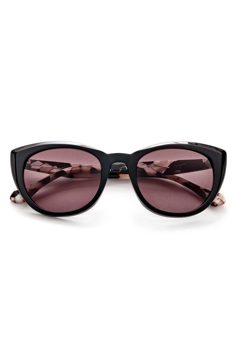 Gemma Styles Heart Of Glass 52mm Cat Eye Sunglasses, Main, color, 