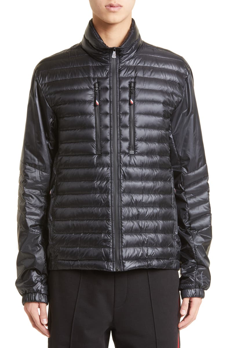 Moncler Grenoble Althaus Mixed Quilting Down Jacket, Main, color, 